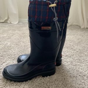 Tommy Hilfiger rain boots size 8